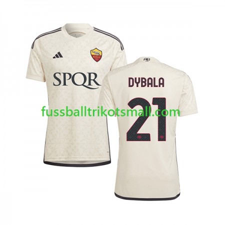 Fußballtrikots AS Rom Paulo Dybala 21 2023-2024 Kurzarm Auswärts-trikot kaufen